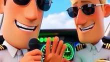 Blind Pilots Flying a Plane?! 😱 | Hilarious Animated Story | #shorts #ai #cartoon