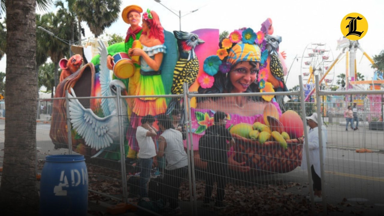 Malecón de Santo Domingo listo para Desfile Nacional del Carnaval este domingo