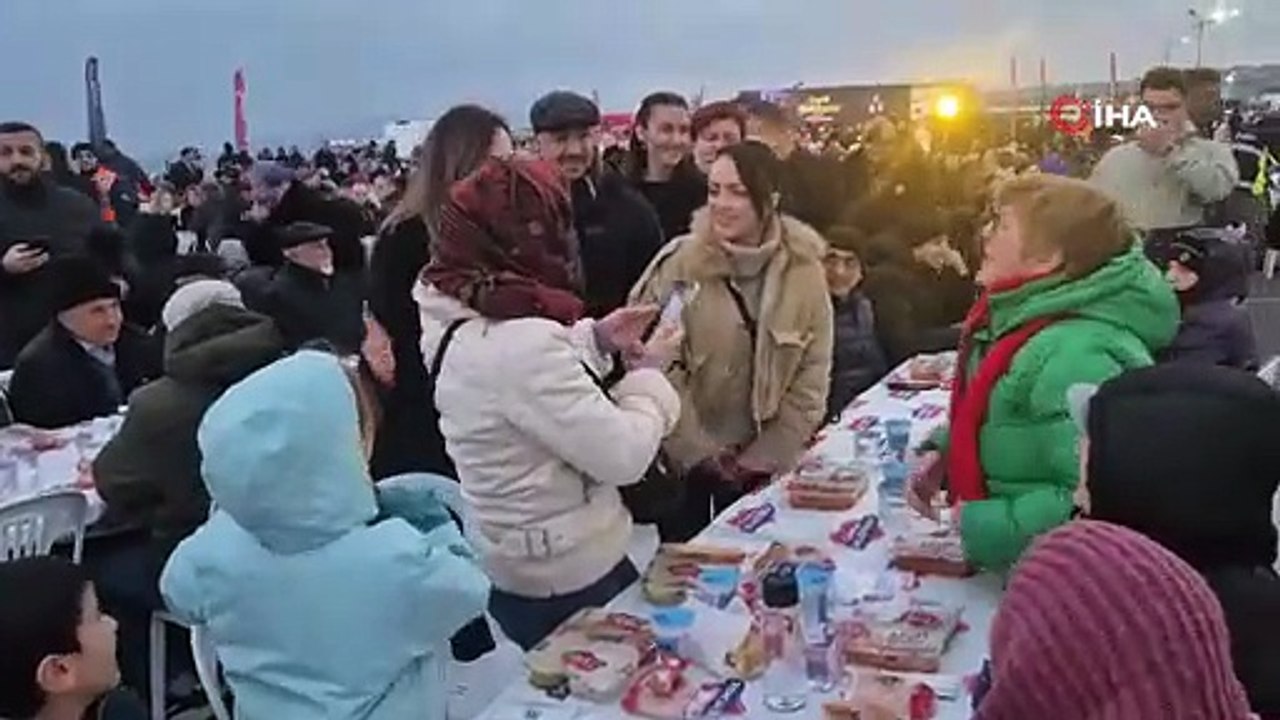Tekirdağ’ın en büyük iftar sofrası