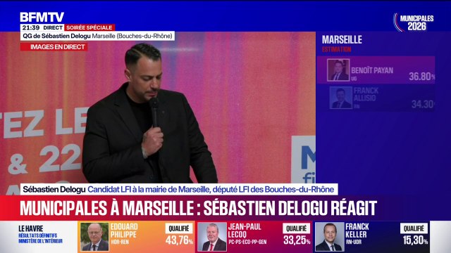 Municipales 2026 à Marseille: Sébastien Delogu tend la main à Benoît Payan pour constituer un front antifasciste