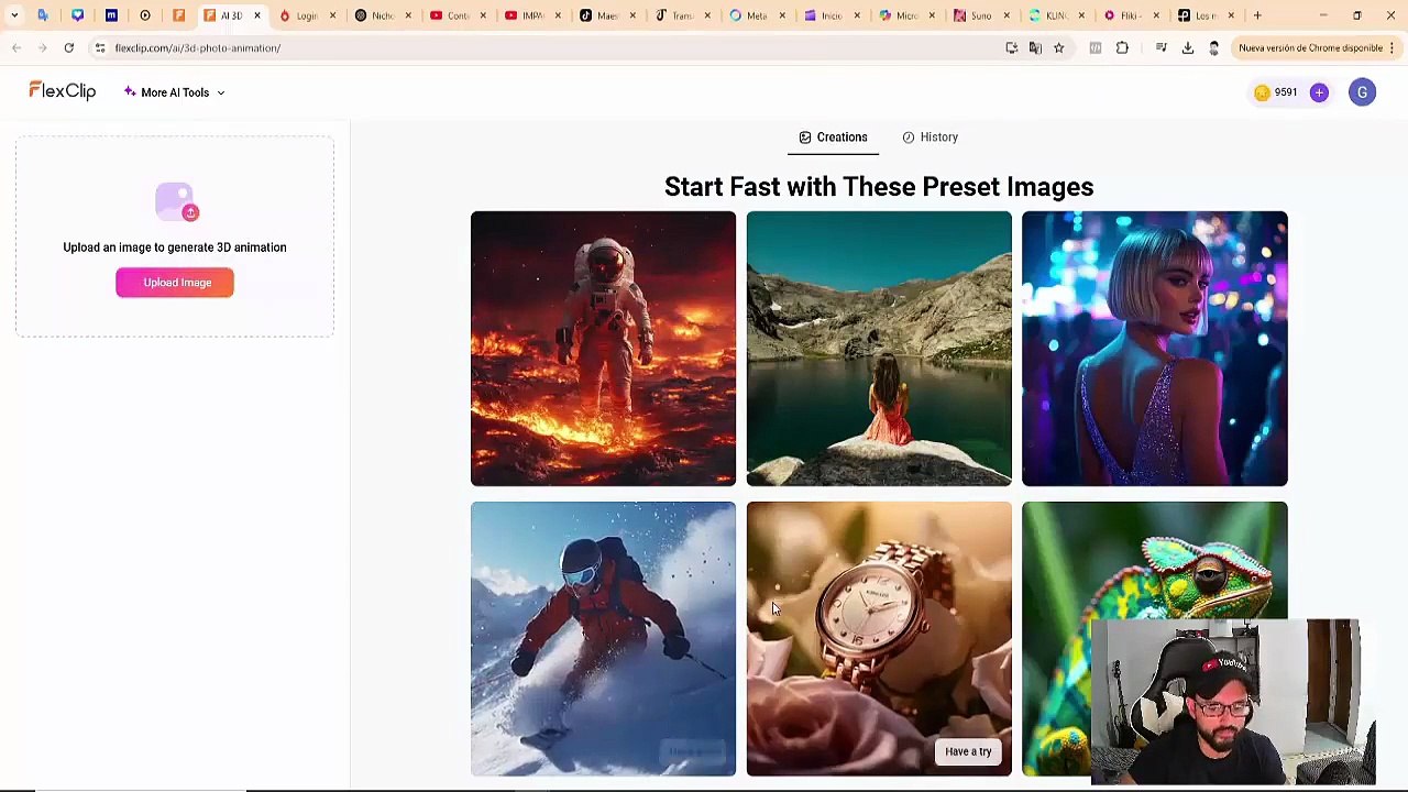 10. Crea contenido con IA Pagada [FLEXCLIP]