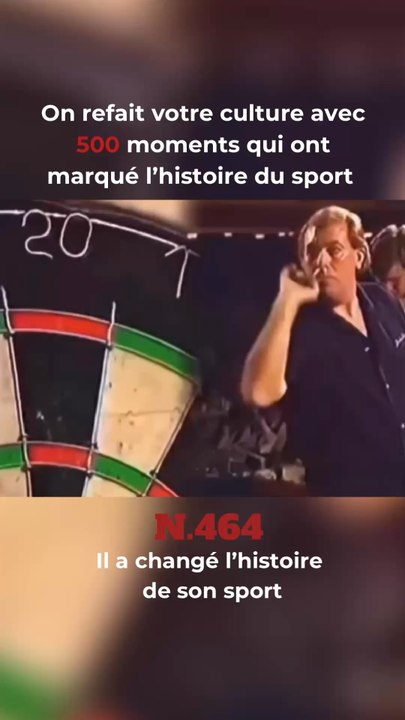 Le 13 octobre 1984, l’Anglais John Lowe entre dans l’histoire du dartsLowe réalise ce que l’on appelle un nine-dart finish, soit la manière parfaite de terminer une manche de 501 en seulement neuf fléchettes, une performance parfaite dans ce sport.