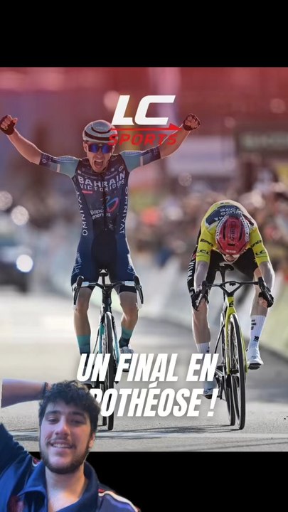 🌞 Final spectaculaire sur la Promenade des Anglais !Dans la dernière étape de Paris-Nice, Lenny Martinez s’impose à Nice après un duel intense au sprint face à Jonas Vingegaard dans le final.