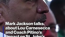 Mark Jackson describes Coach Pitino's impact on St. John's Basketball program
