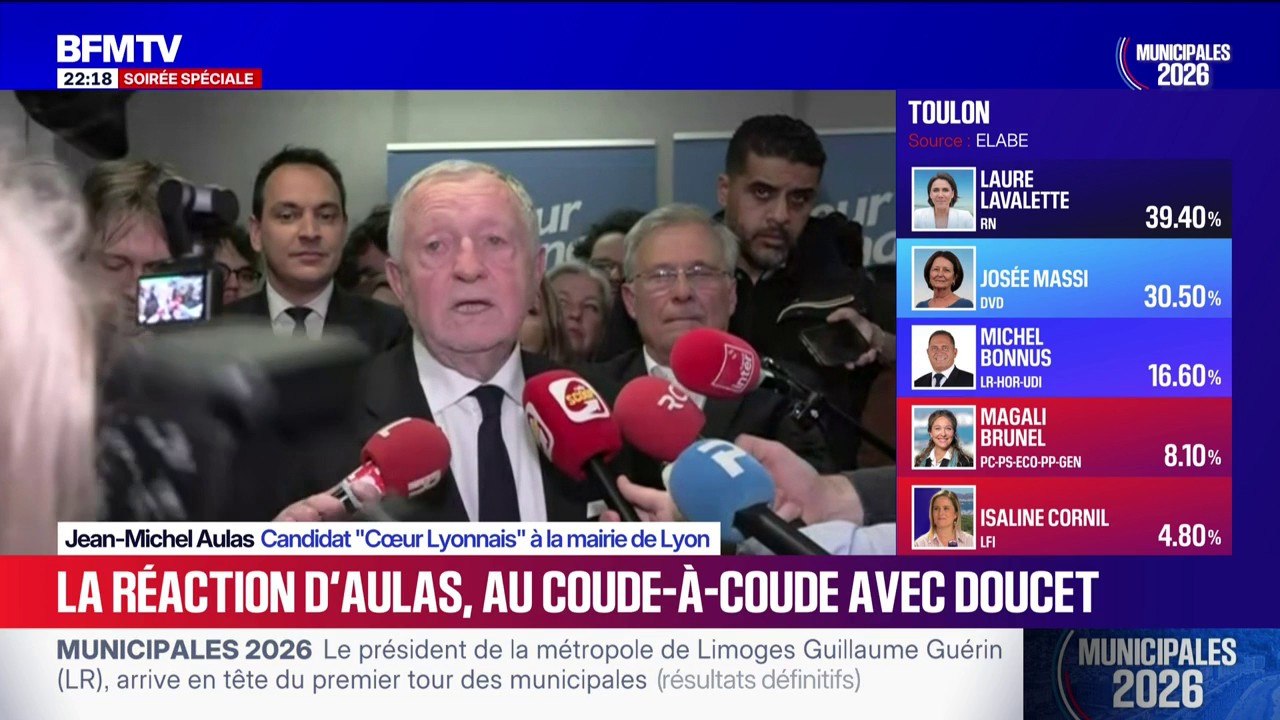 Municipales 2026 à Lyon: Jean-Michel Aulas affirme qu'un "accord de la honte est en train de se mettre en place" à gauche