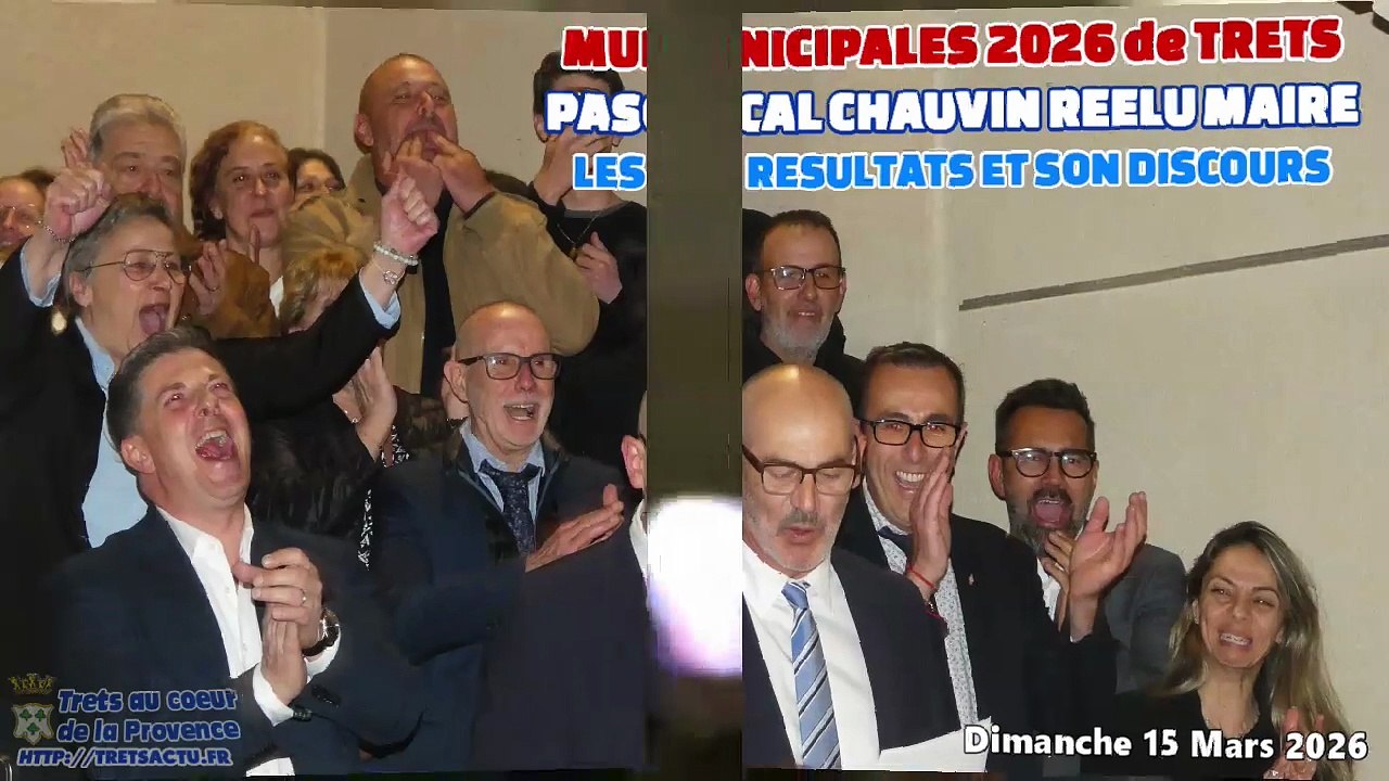 MUNICIPALES 2026 Les résultats et discours du maire réélu PASCAL CHAUVIN 15MARS2026