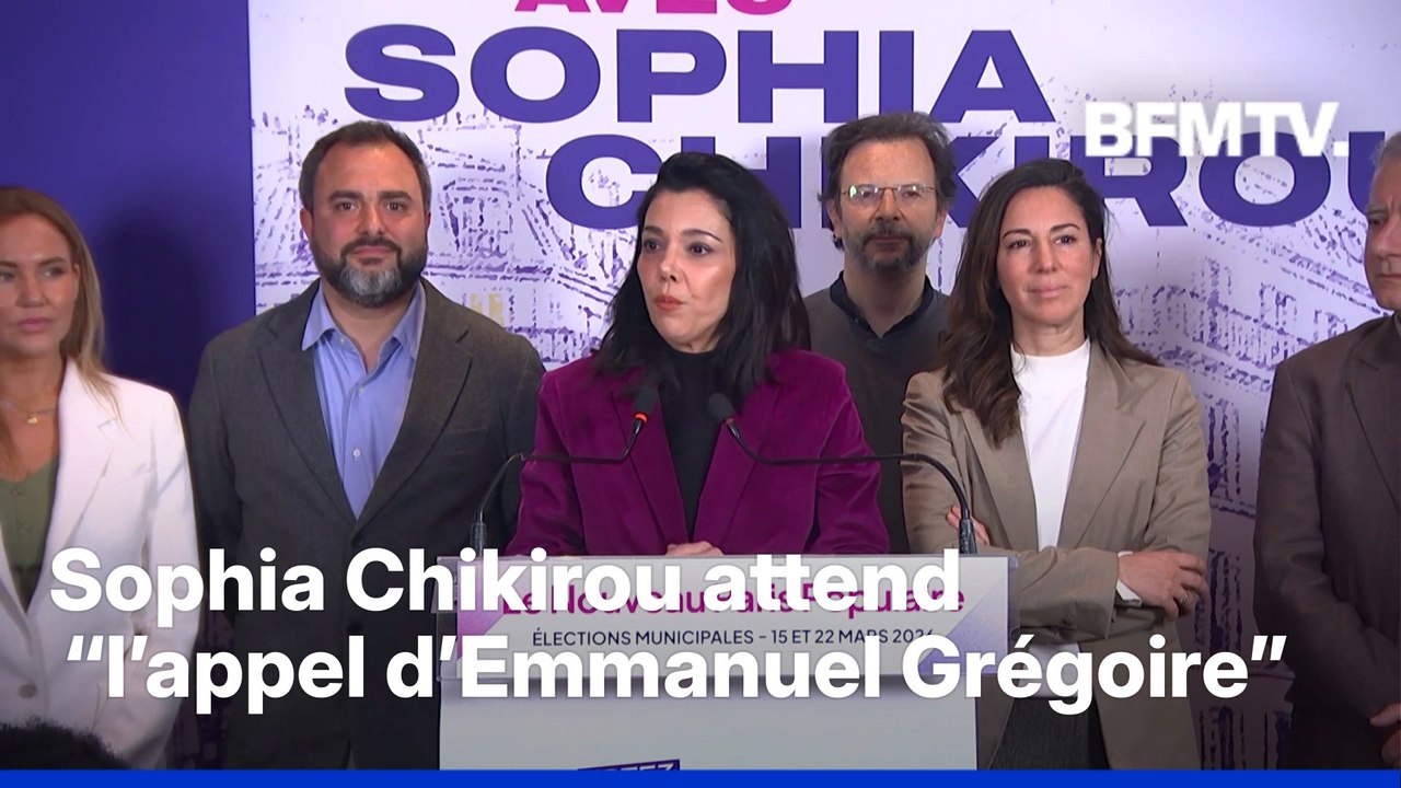 Municipales 2026 à Paris: Sophia Chikirou attend “l’appel d’Emmanuel Grégoire”