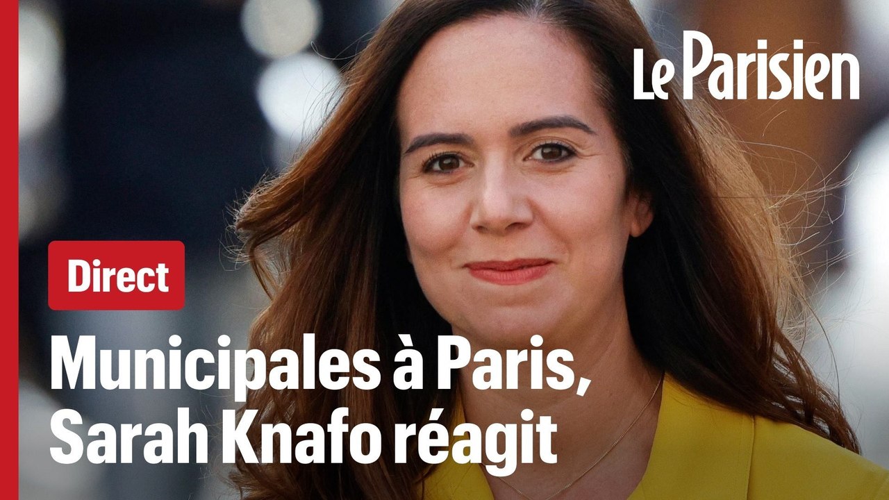 Municipales à Paris, Sarah Knafo s'exprime