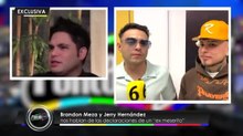 Brandon Meza suelta la sopa sobre comentarios contra un ex meserito