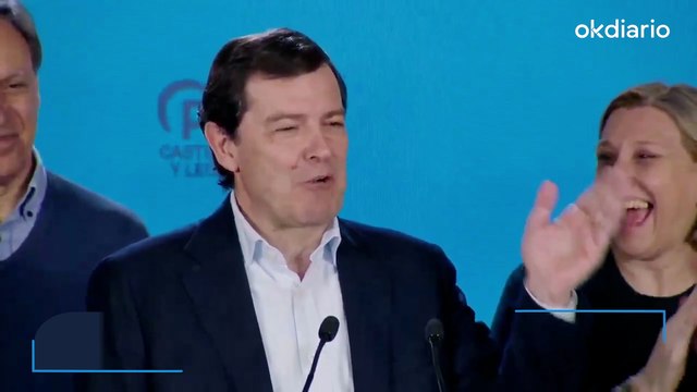 Mañueco agradece la confianza en el PP frente al ruido y el panorama gris del PSOE y Vox