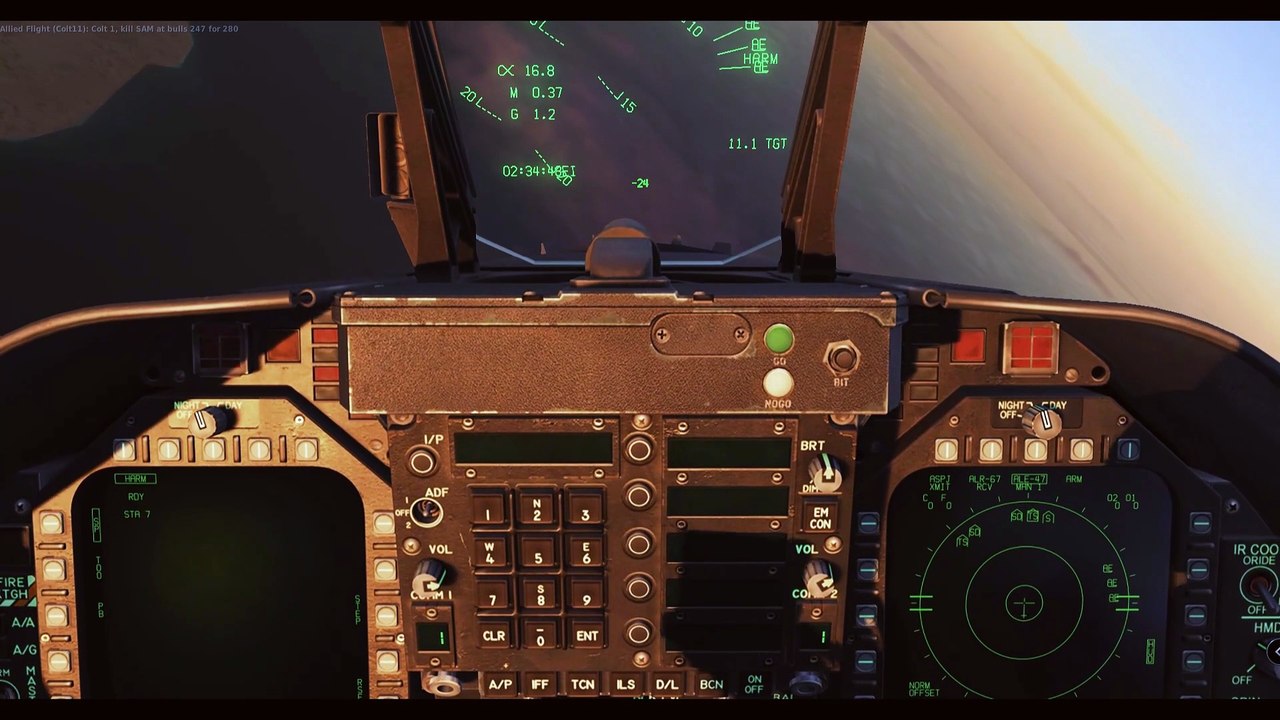 F 18 Hornet SEAD & AIM-9 Sidewinder WVR Combat vs Iranian F 4 Phantom-DCS World