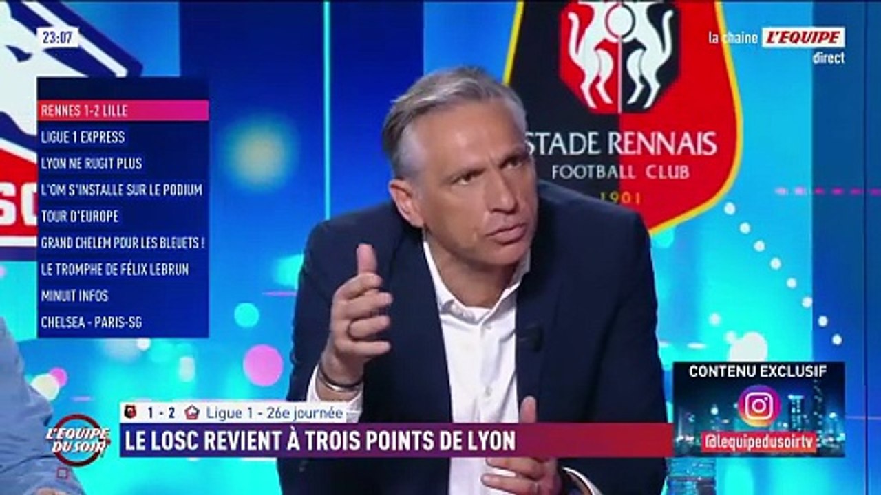 Brouard : «  Il y avait une volonté au départ de Rennes d'aller chasser les Lillois » - Foot - Ligue 1