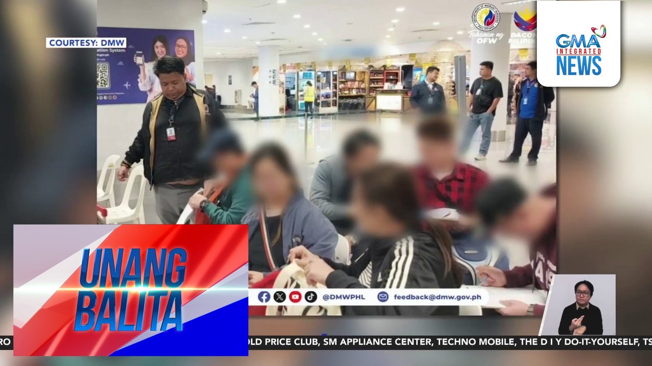 DMW – 343 Pilipino mula Riyadh, Saudi Arabia, at Bahrain na naipit sa gulo sa Middle East, nakauwi na sa Pilipinas | Unang Balita