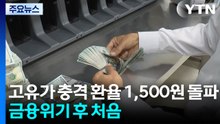 '고유가 충격'에 환율 1,500원 돌파...금융위기 이후 처음 / YTN