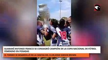 Guaraní Antonio Franco se consagró campeón de la Copa Nacional de Fútbol Femenino en Posadas