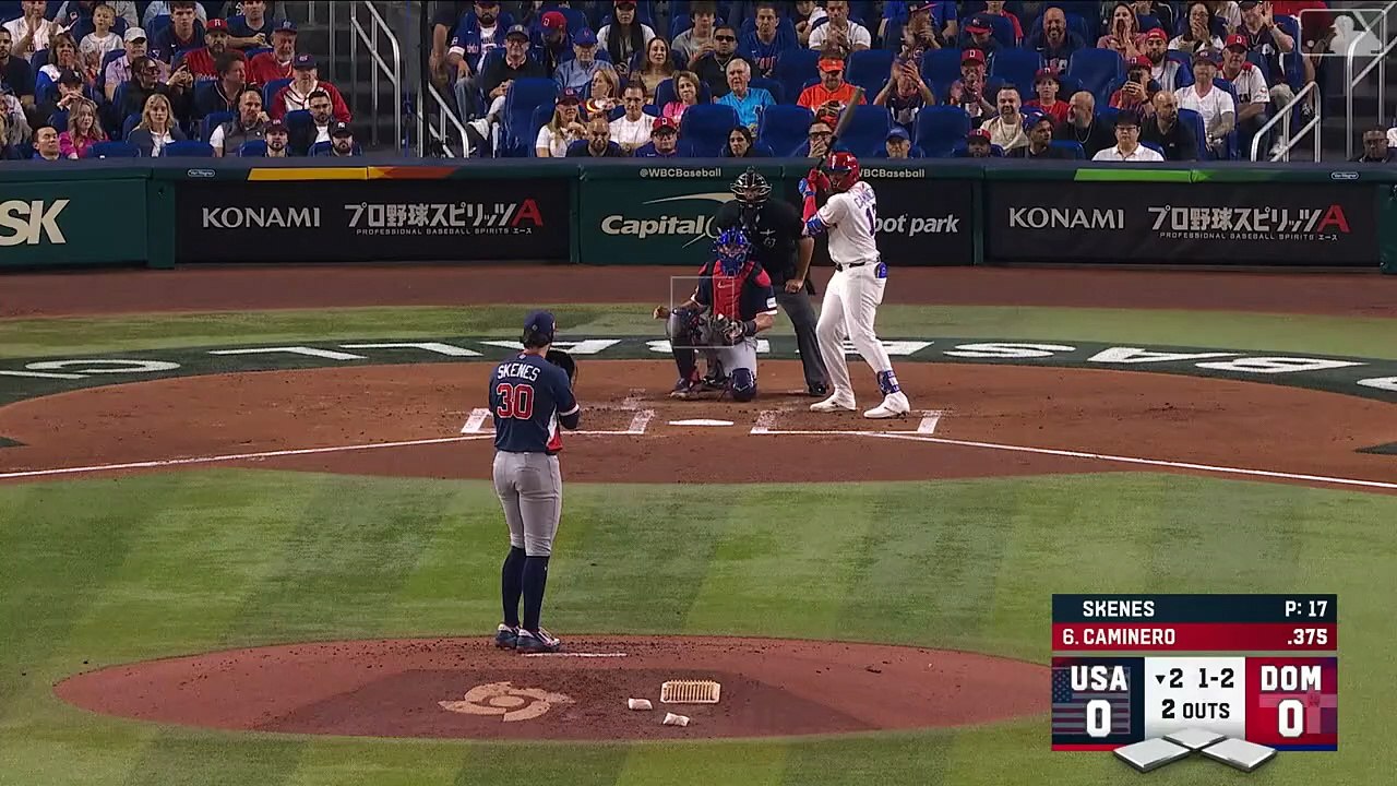 Junior Caminero conecta jonrón histórico en el WBC
