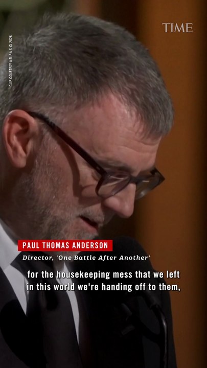 Paul Thomas Anderson wins his first Oscar: “I wrote this movie for my kids to say sorry”