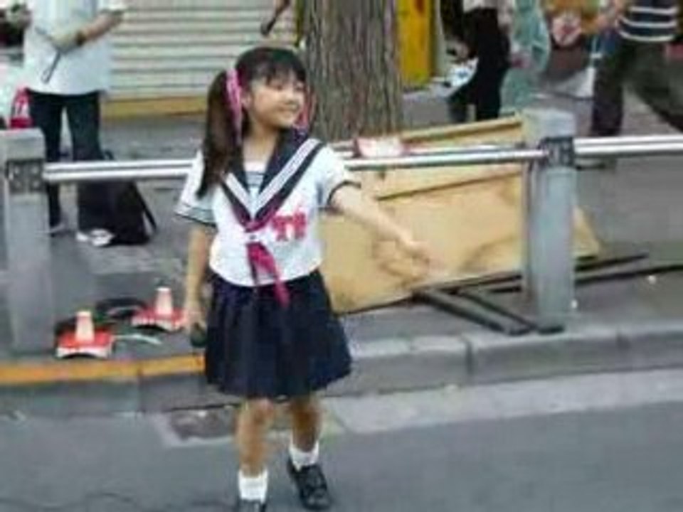 Jeune idole japonaise