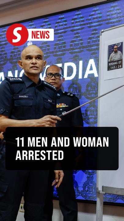 11 men, woman held over vandalism, threats against ‘Cikgu Chandra’