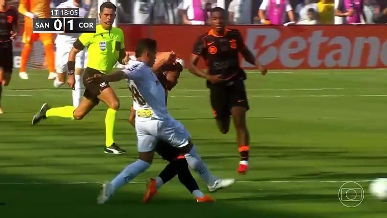 Campeonato Brasileiro 2026 Santos x Corinthians (6ª rod) com Luís Roberto (Globo)