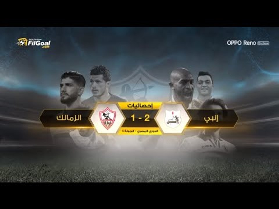 محمود علاء سجل وأكثر من مرر الكرة لـ الأمام وأكثر من حاول على المرمى.. إحصائيات مباراة إنبي والزمالك