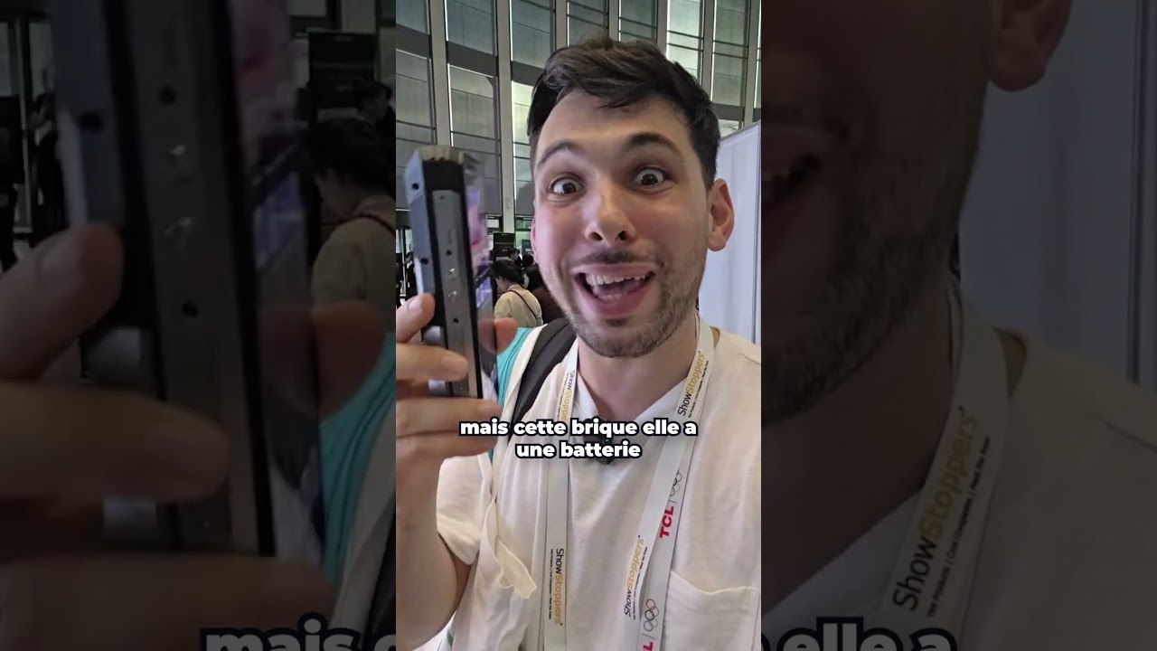 Un téléphone lampe ?!  #lampe #smartphone  #tech #ifa  #shorts