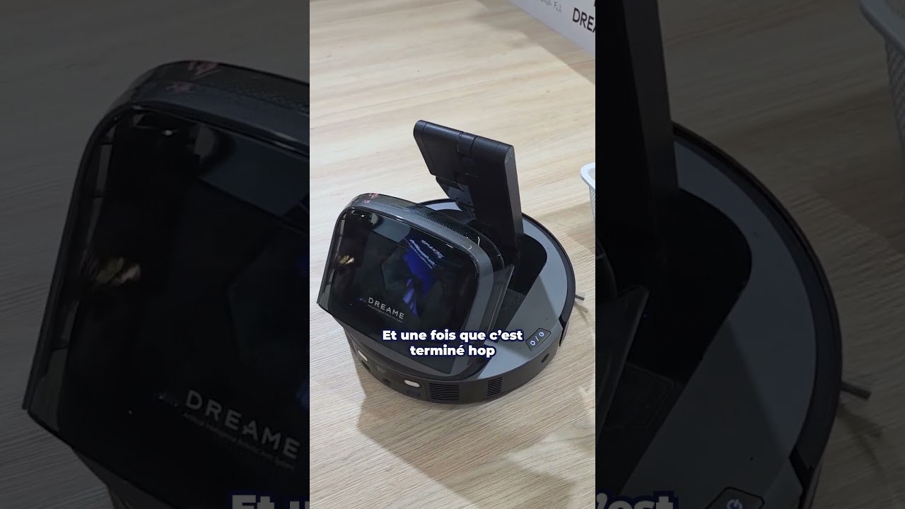 Ce robot aspirateur a un bras !  #aspirateur  #robotaspirateur  #tech #ifa  #shorts