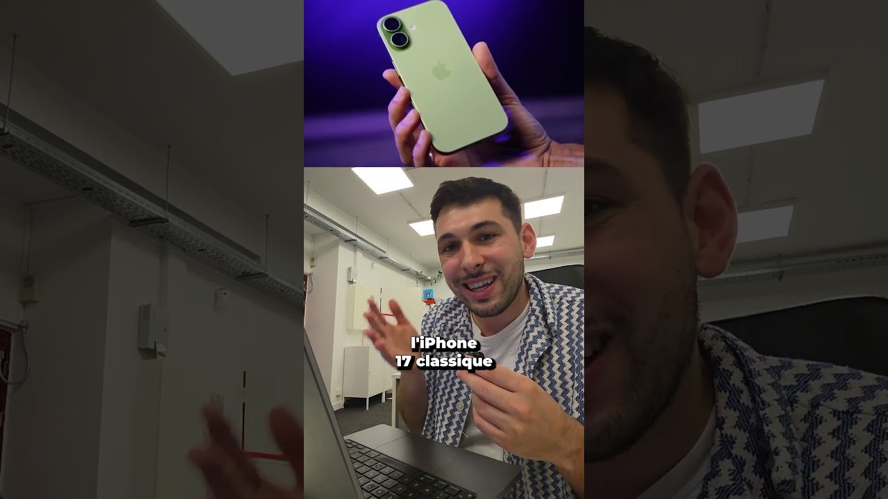 Quel est le meilleur iPhone ?  #smartphone #apple #tech #iphone17  #iphoneair  #iphone17pro #shorts