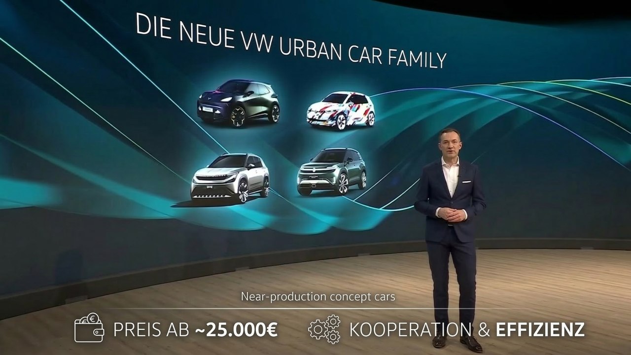 Volkswagen Brand Group Core Elektromobilität – neue Volkswagen E-Autos ab 25.000 €