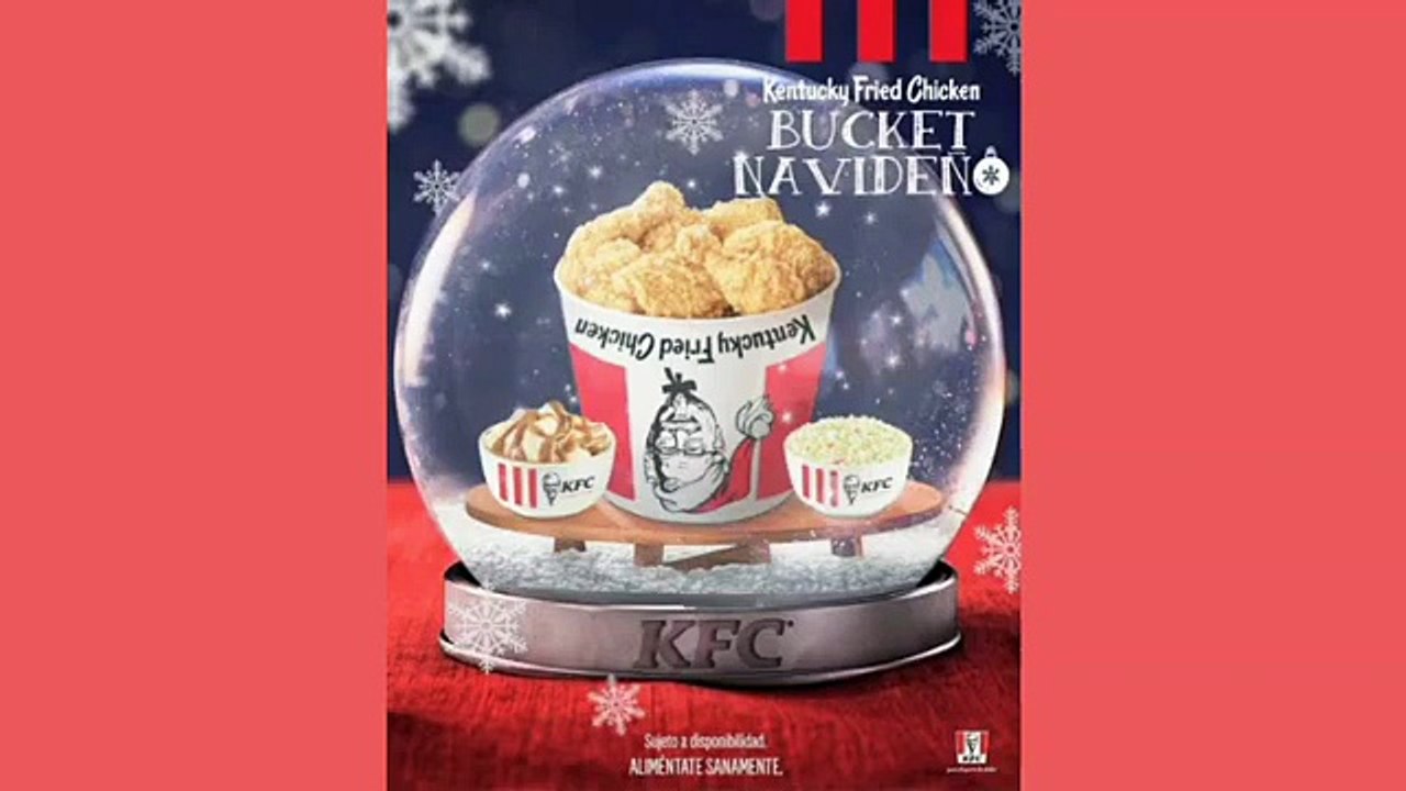 KFC Bucket Navidero + Navidad 2019