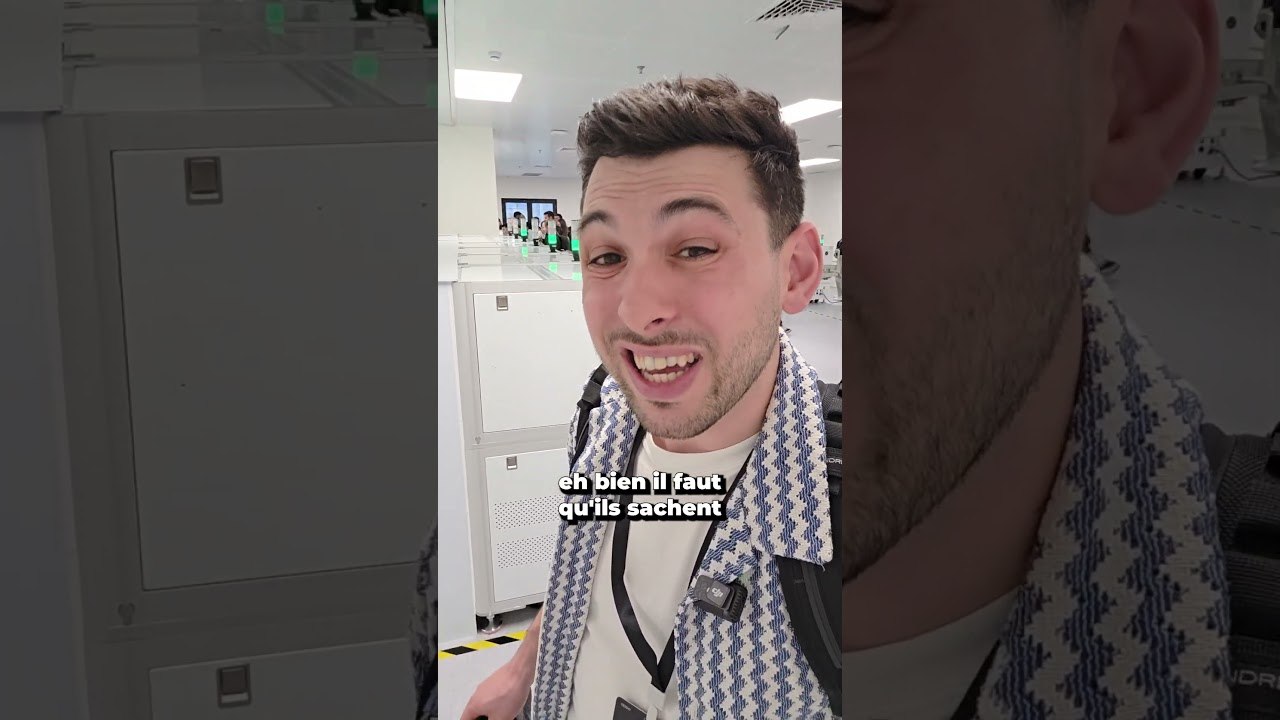 Ces robots doigt testent les smartphones pour nous  #smartphone #robot  #ia  #tech #shorts