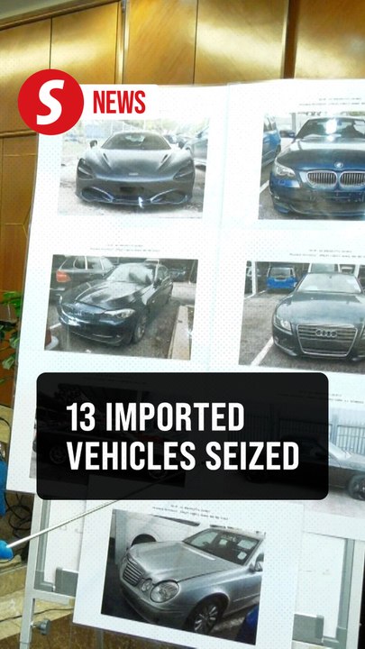 KL Customs seizes 13 imported vehicles overstaying storage worth RM4.61mil