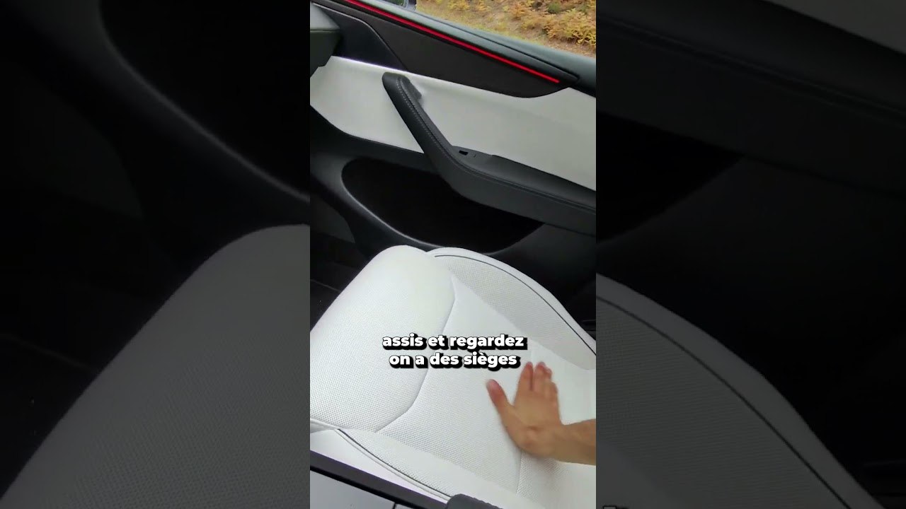 Les nouveautés sur la Tesla Model Y Performance #automobile #tesla #modelyperformance #shorts