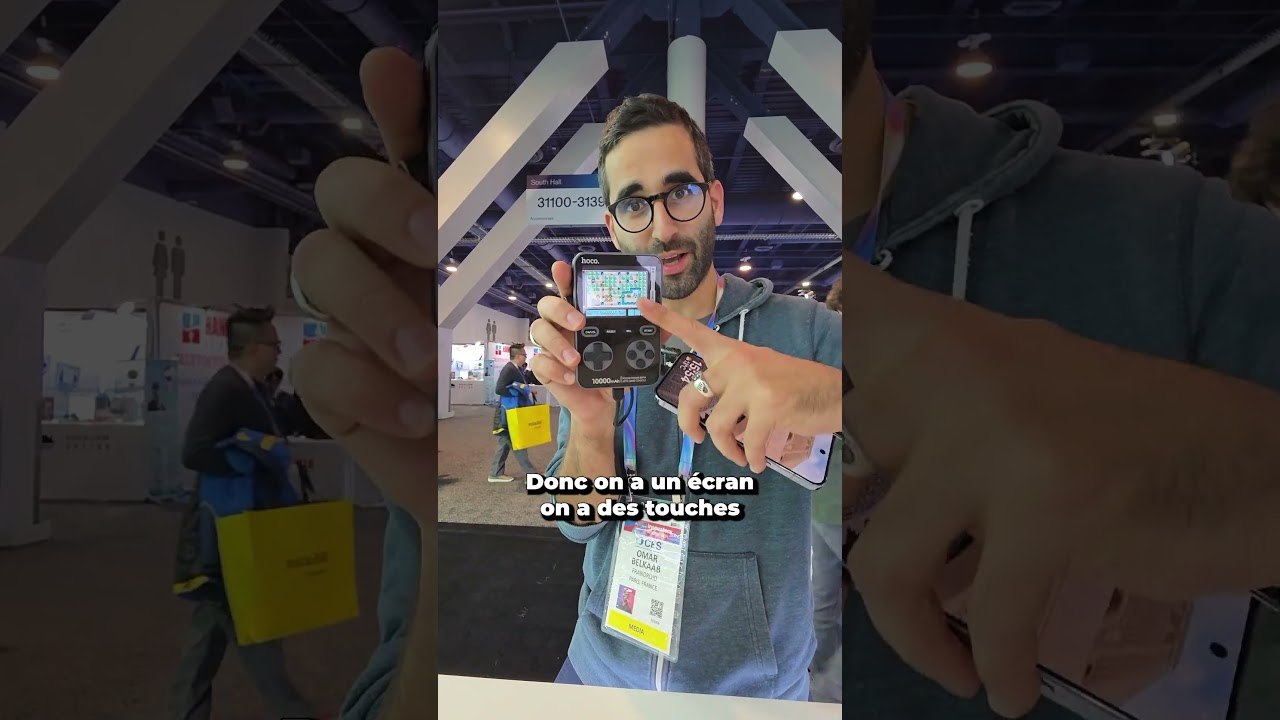 Une batterie externe Gameboy  #gameboy  #batteries  #ces2026 #smartphone  #shorts