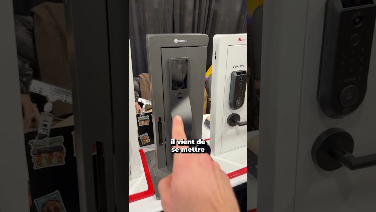 Des serrures connectées sans charge  #serrurerie  #serrure  #ces2026 #ces #tech  #shorts