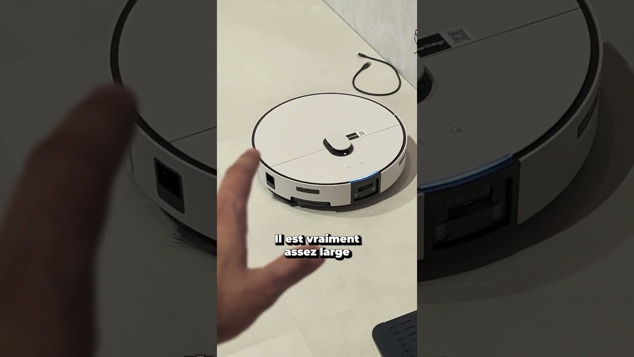 Cet aspirateur robot soulève 10 kg  #samsung  #ces  #aspirateurrobot  #ces2026 #shorts