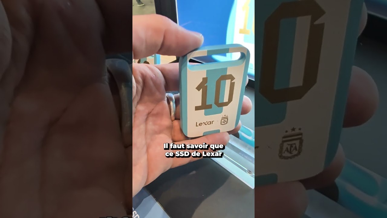 Un SSD Ultra léger et ultra résistant ! #ssd #lexar #stockage #shorts
