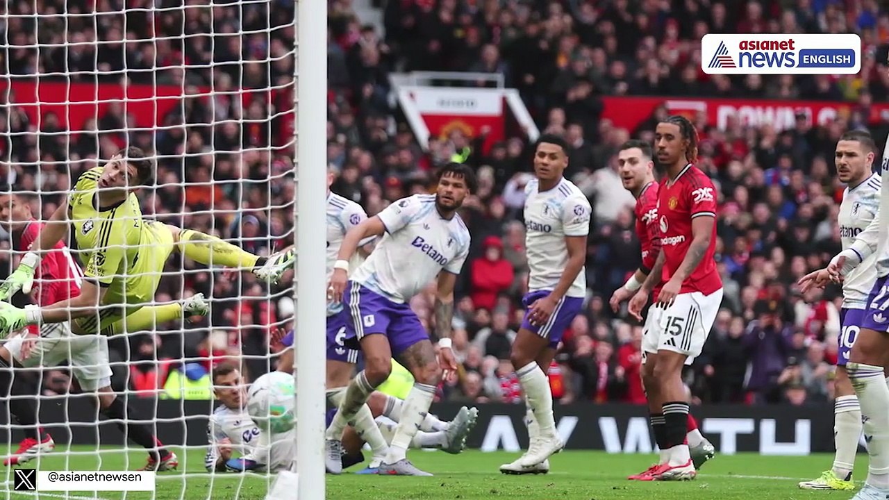 Manchester United vs Aston Villa 3–1 Highlights | Fernandes Leads Man Utd to Big Win