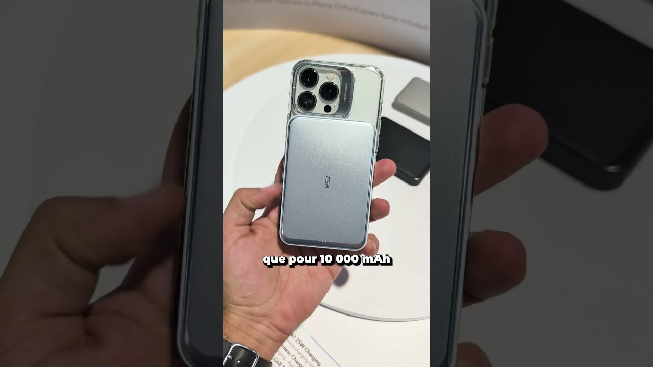 La plus fine batterie externe  #smartphone #batteries  #ces2026 #ces #batterieexterne  #tech #shorts