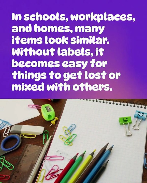 Best Name Labels Design Ideas to Label Everything Easily