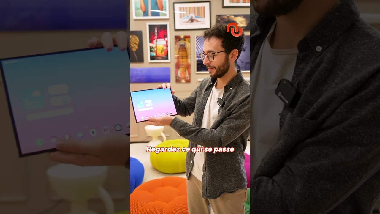 Voici le nouveau Samsung Galaxy TriFold ! #shorts
