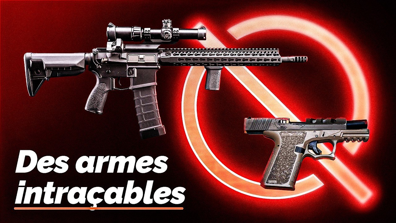 Ces armes en plastique sont mortelles et intraçables : les armes fantômes