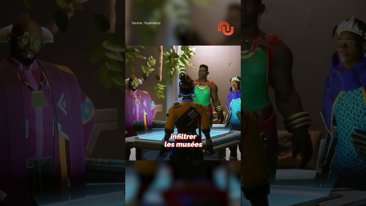 Un jeu vidéo vous propose de voler les musées occidentaux ? #shorts