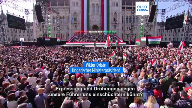 Ungarn vor der Wahl: Orbán warnt vor Krieg – Opposition nennt ihn Verräter