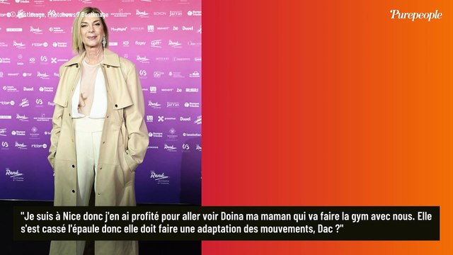 À 65 ans, Michèle Laroque a une routine pour rester en forme et travaille quotidiennement plusieurs parties de son corps