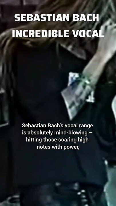 Sebastian Amazing High note
