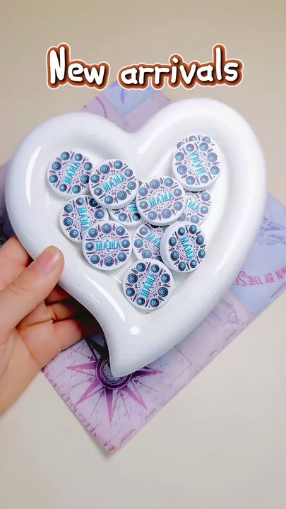 Mom Mama Mother Series Silicone Focal Beads, Random Mix