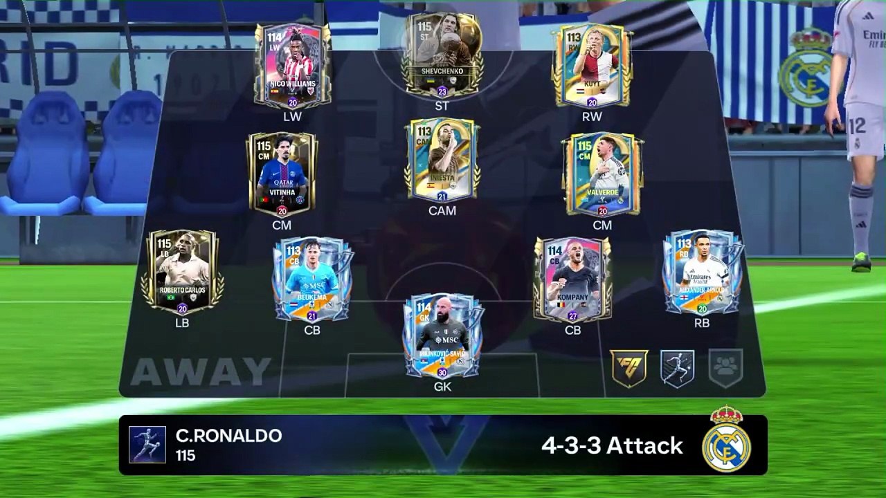 1-1 Draw! FC CR7 vs C. Ronaldo | Manager Mode Drama in EA Sports FC 25 Mobile