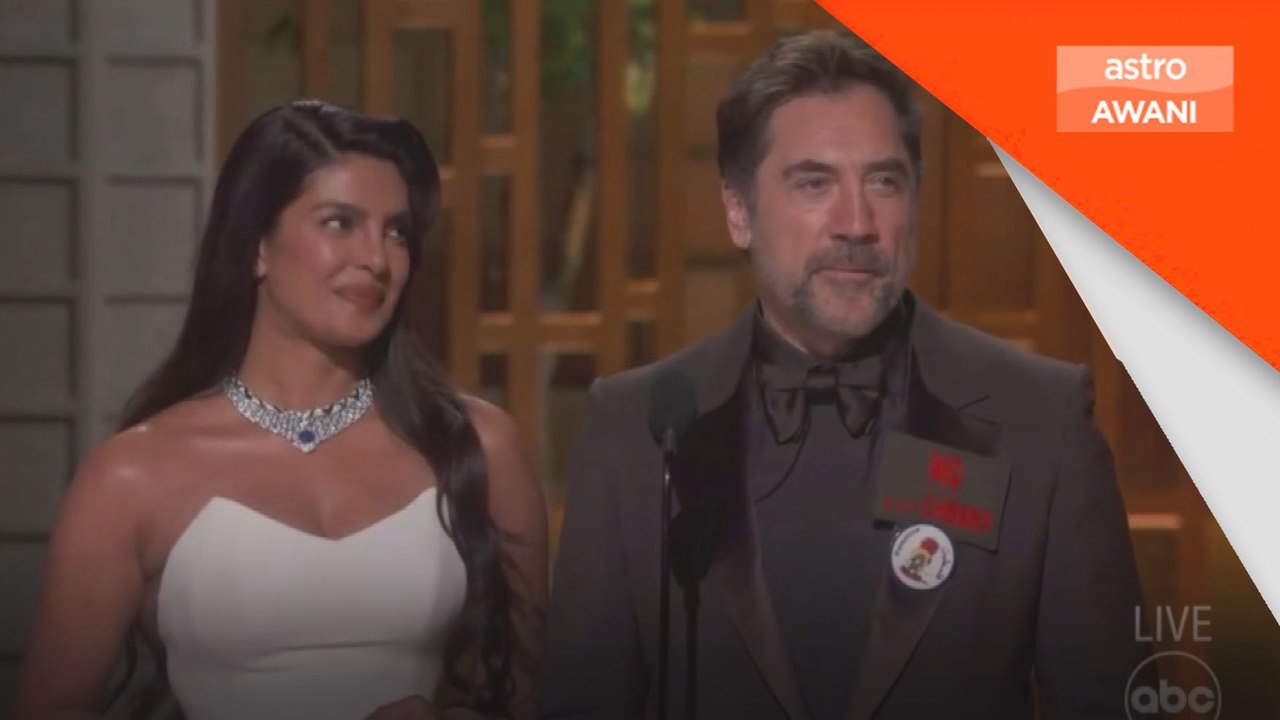 Javier Bardem seru ‘No to war, free Palestine’ di Oscar