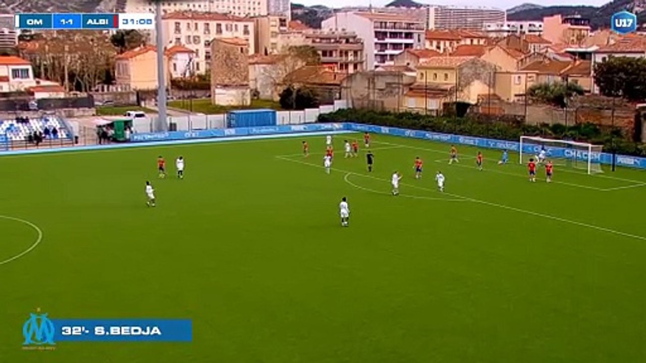 U17 I OM 3-1 Albi : Les buts marseillais